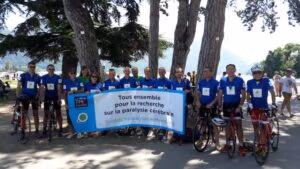 photo equipe soutien à la fondation tour de france 2018