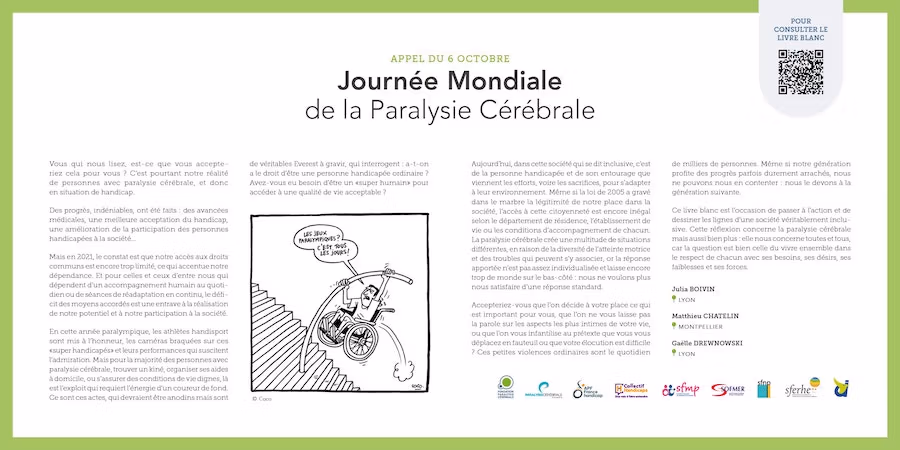Appel du 6 octobre, visuel livre blanc