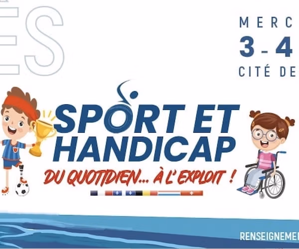 sport en handicap, illustration congres