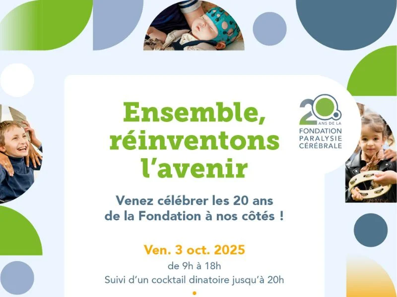 Inscription 20 ans de la Fondation : venez célébrer cet anniversaire à nos côtés le 3 octobre 2025 !
