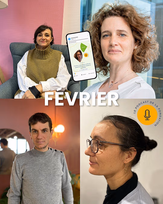 Février 2025 lancement d'une série de podcasts pour mettre en lumière les travaux de recherche soutenus
